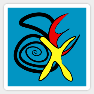 Sex Drive - Spiral Retro Design Sticker